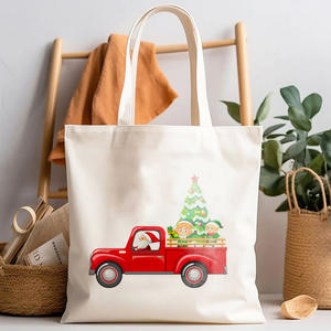 Bolsas de comestibles reutilizables de terciopelo ecológico de gran capacidad, bonito diseño de flores silvestres, bolso de hombro para compras, viajes diarios - Product Image 3