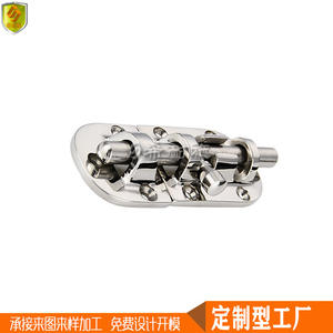 Vis à tête plate en acier inoxydable de type T, accessoires de quincaillerie pour portes et fenêtres avec goupille antivol intégrée - Product Image 4