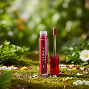 Lápiz Labial con Tinte Translúcido Flower Sheer Blur de Nature Republic, Fórmula K Beauty, para Todo Tipo de Piel, Maquillaje, Color de Labios - Product Image 3
