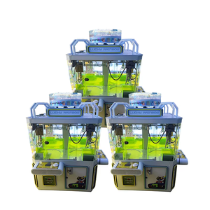 Hot New Balayage Code Coin Opération Grande Grue Grab En Peluche Poupée Cadeau Machine 220 V Middle Island Quatre Personne Poupée Griffe Machine - Product Image 3