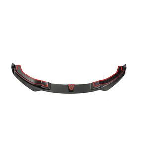 Lèvre de pare-chocs avant en fibre de carbone <span class=keywords><strong>LANNER</strong></span> pour BMW Série 4 F32 F33 F36 M Sport, finition brillante, 2014-2019, installation par colle ou vis - Product Image 5