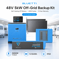 Kit de secours hors réseau BLUETTI RVSolar 48V 5kW avec batterie LFP auto-chauffante 6000 cycles Garantie 10 ans pour concessionnaires de caravanes