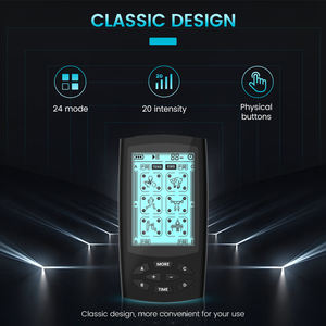 Dispositif médical Certification Fitness Récupération Musculaire Grand Écran Tens Ems Outils de <span class=keywords><strong>Massage</strong></span> Stimulateur Virafor <span class=keywords><strong>Muscle</strong></span> <span class=keywords><strong>Strain</strong></span> - Product Image 6