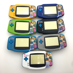 10 colores <span class=keywords><strong>ZELDA</strong></span> la leyenda de la princesa vivienda caso de shell Kits de cubierta de repuesto para Nintendo Game Boy Advance GBA consola - Product Image 1