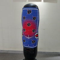 Ensemble de boxe Shantou Sajadah R06 avec éclairage musical, 4 modes de jeu, sac de boxe gonflable avec gants pour enfants