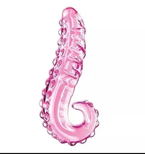 Enorme bastoncino di cristallo stimolazione del vetro Plug anale di alta qualità Dildo di vetro