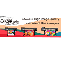 Imprimante et découpeuse Mimaki originale nouvelle génération 1,6 m CJV200-160/130/75 pour l'impression de papier peint