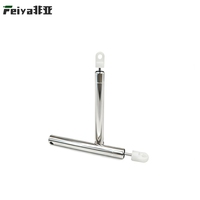 Amortisseur hydraulique en tube métallique sans bruit - Système de fermeture amortie pour tiroirs et portes d'armoires