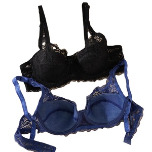 Soutiens-gorge push-up <span class=keywords><strong>grande</strong></span> <span class=keywords><strong>taille</strong></span> pour femmes, soutien-gorge à bonnets profonds tendance, cache la graisse du dos, dentelle florale, soutien-gorge sexy pour gros seins, fournisseur - Product Image 4