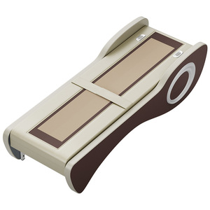 Cama de masaje eléctrica 3D con calefacción de jade y control por voz para alivio de la columna vertebral y lumbar, color marrón MY-8607 - Product Image 2