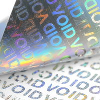 Etiqueta de Seguridad Personalizada con Sello Holográfico Void a Prueba de Manipulación, Etiqueta Anti-Falsificación para Embalaje de Cajas