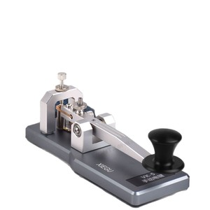 Clé manuelle de code Morse Xiegu Vk-5, base en alliage d'aluminium pour la transmission radio à ondes courtes - Product Image 1