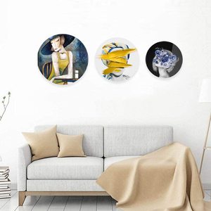 Tranh Vẽ Trắng Trắng Hình Tròn Căng Vải Cho Họa Sĩ Họa Sĩ Họa Sĩ Sở Thích Sinh Viên - Product Image 6