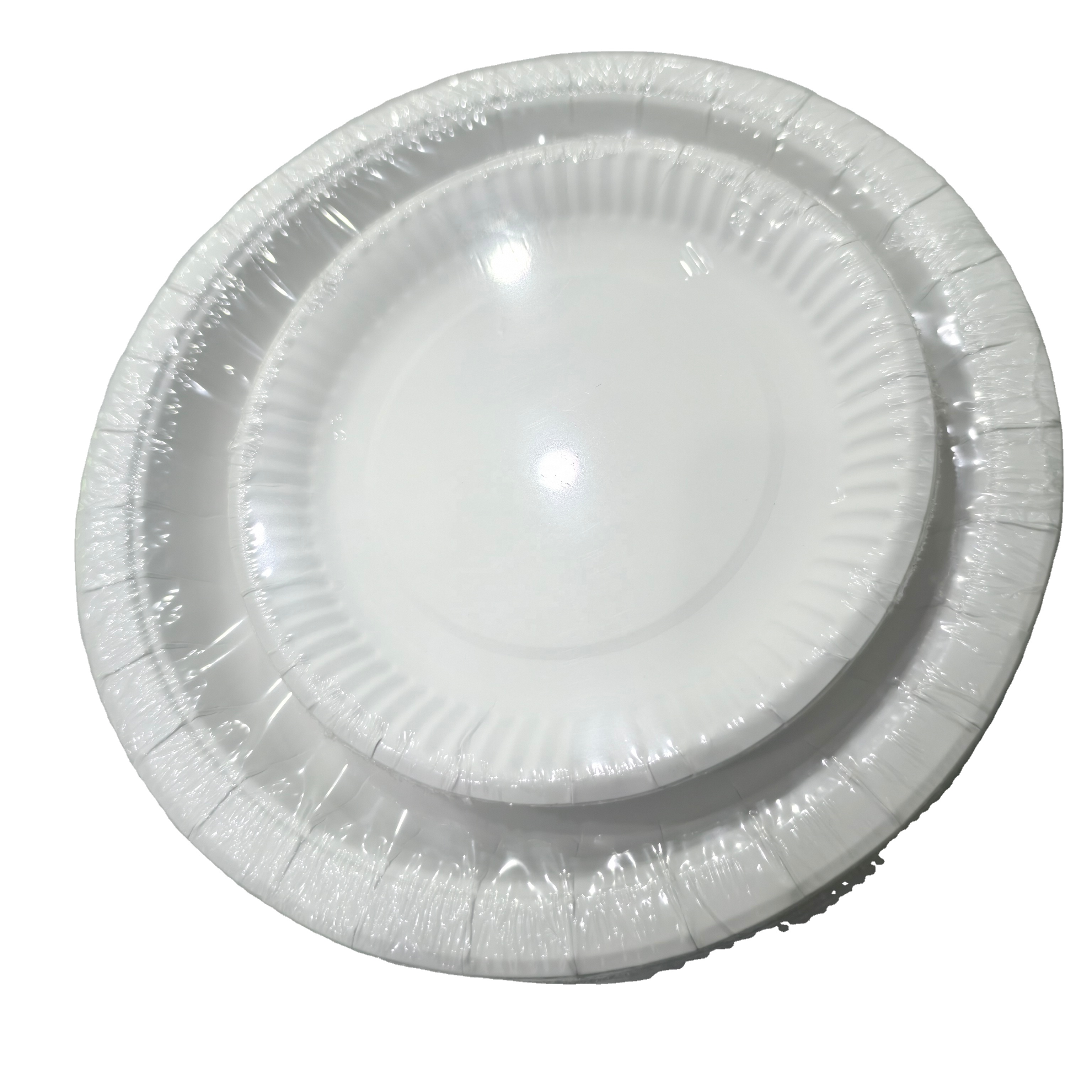Paper Food Plate Disposable Customized Logo Food Grade Paper Trays Takeaway