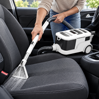 Nettoyeur de taches multi-surfaces pour sièges de voiture, tapis, moquettes, canapés, tissus d'ameublement, taches d'animaux, extraction profonde par aspiration