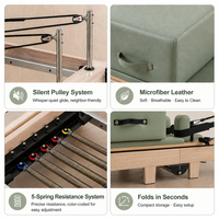Formfit Reformers de Pilates en Bois de Rovere, Kit de Pilates à Domicile