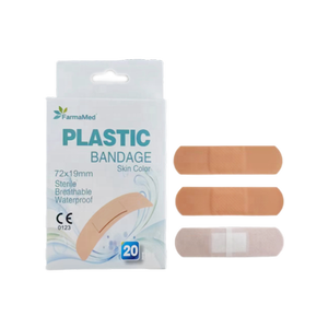 फार्मासिनो पहली सहायता कपड़े रंगीन घाव चिपकने वाला प्लास्टर पट्टी - Product Image 3