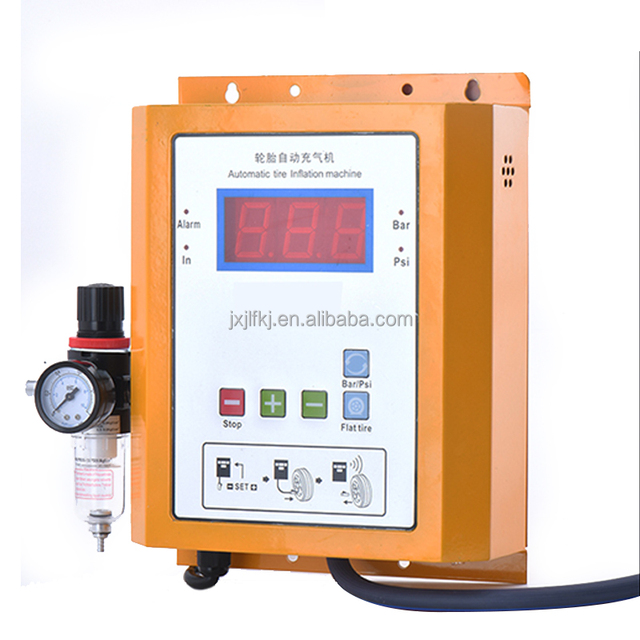 Ourense JLF1000 Small Size Simple Wall Mount Digital Tire Inflator for Tire Repair Shop Automatic Tyre Inflator