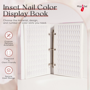 Sách mẫu sơn gel móng tay chuyên nghiệp Missgel Custom 1200 màu, kệ trưng bày sơn móng tay, bảng màu móng tay - Product Image 4