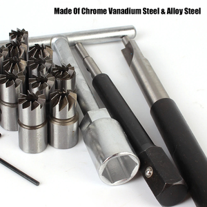 Kit de Limpieza de Boquillas de Inyección, Removedor de Carbono, Herramienta de Reparación Automotriz, Accesorios Universales para Autos, Juego de Cortadores de Asientos de <span class=keywords><strong>Inyectores</strong></span> Diésel - Product Image 4