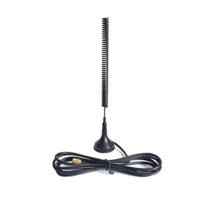 <span class=keywords><strong>Antena</strong></span> Magnética <span class=keywords><strong>de</strong></span> Resorte <span class=keywords><strong>de</strong></span> 433MHz con Ventosa Pequeña, WiFi 2G 3G 4G, Alta Ganancia 5dBi, Base Magnética, <span class=keywords><strong>Cable</strong></span> <span class=keywords><strong>de</strong></span> Extensión <span class=keywords><strong>de</strong></span> 3M, 400-470MHz - Product Image 1