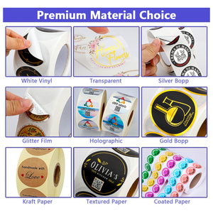 Etiqueta Personalizada para Mariscos de Grado Congelador, Etiqueta Autoadhesiva de Papel Sintético PP, Etiqueta para Alimentos Congelados de Cadena de Frío, Etiqueta para Empaque de Carne - Product Image 5