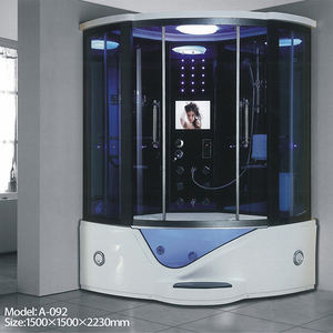 Combinaison de salles de <span class=keywords><strong>douche</strong></span> intelligentes, de luxe, shampoing, pour massage, vapeur, Sauna humide, idéale pour un bain - Product Image 6