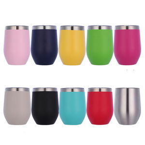 OEM/ODM 2021 Nouveaux cadeaux pour mamans, logo personnalisé, gobelet isotherme à double paroi de 12 oz, anti-fuite, en acier inoxydable, pour vin et café - Product Image 1