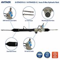 AVITAER LHD Dirección Asistida Hidráulica 8-97943518-0 8-97944520-0 8981017800 para Isuzu D-Max I 2002-2015