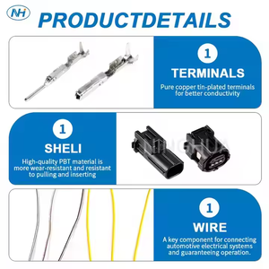 2-pin sumito 90980-12416 6189-1161 Nữ ô tô kết nối cho Toyota Lexus Scion trục cam vị trí cảm biến - Product Image 6