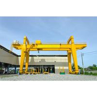 20 tonnes 30 tonnes 35 tonnes 45 tonnes 60 tonnes portique de conteneur de port monté sur rail de double faisceau