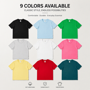 T-Shirt in 100% Cotone 240GSM, Collo Tondo, Manica Corta, Tinta Unita, Stampa Logo Personalizzata, per Uomo e Donna XYCMT25SS07 - Product Image 1