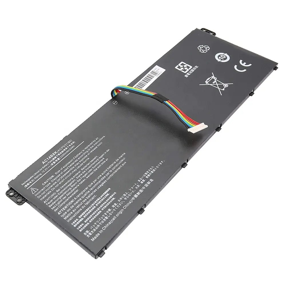 Bk-dbest baterai isi ulang AC14B8K ICP5/57/80 4 ICP5/57/80 UNTUK Acer Aspire V3-371 baterai V5-122