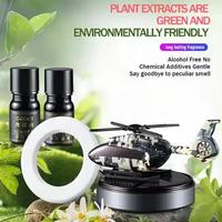 Diffuseur de parfum rotatif à hélice pour voiture, hélicoptère solaire, accessoires intérieurs, désodorisant