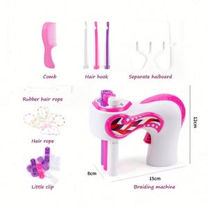 Automatic DIY Plastic Hair Braider Machine Styling <b>Tool</b> Roll Twisted Knitting Hair Beauty & Fashion Toy Gift for Girls - Product Image 6