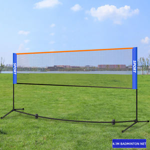 شبكة تنس محمولة من ليجياير بطول 4.1 متر (13 قدم) للاستخدام الداخلي أو الخارجي، مجموعة شبكة كرة الطائرة الشاطئية، نرحب بالطلبات المخصصة - Product Image 5