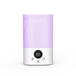 Humidificateur ultrasonique intelligent pour maison connectée, blanc, grande capacité 6L, avec écran numérique et minuterie, pour chambre à coucher - Product Image 1