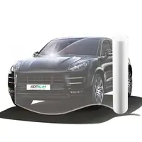 ISF Anti Scratch nano otomotiv TPU rulo şeffaf parlak beyaz su geçirmez araba boyası koruma filmi PPF beyaz araba