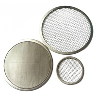 Pack de tamis métalliques en acier inoxydable 304 316L, sur mesure, pour le traitement des polymères, maille de 20 à 500 mesh, avec bordure renforcée
