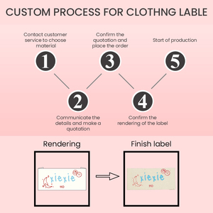 <span class=keywords><strong>OEM</strong></span>/ODM Logo Quần Áo Dệt Nhãn Nhãn Vải Bông Damask Chủ Đề Nhãn T-Shirt Quần Áo - Product Image 6