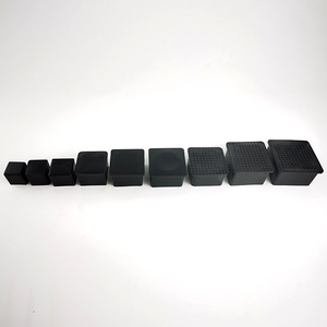 Square <b>Leg</b> Protection Pad Plastic Non Slip Furniture Feet Cover For <b>Table</b> Chair <b>Legs</b> Size Set - Product Image 1