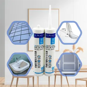 Factory Wholesale 300ML Waterproof Neutral Weatherproof Adhesive Silicone Anti-Mould Sealant For Construction NO.C