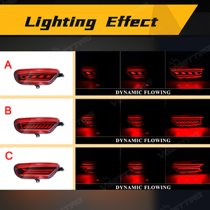 Fumo rosso luce posteriore paraurti auto per Mazda CX-5 <span class=keywords><strong>CX5</strong></span> 2018 2019 2020 BrakeTurn luce LED riflettore di coda - Product Image 3