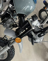 Motocyclette Monkey de style classique personnalisable de 125 cm3, différentes couleurs, moteur 4 temps, carburant électrique, certifiée CE