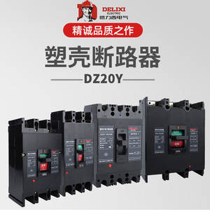 Interruptor Automático de Caja Moldeada Delixi 3P DZ20Y-100/3300 380V 100A para Aplicaciones Trifásicas - Product Image 5