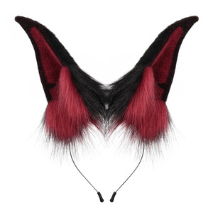 Mignons bandeaux d'oreilles d'animal en peluche faits main unisex parfaits pour expos manga oreilles <span class=keywords><strong>Dobermann</strong></span> cosplay - Product Image 5