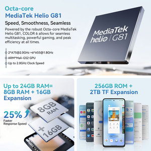 Blackview màu 6 điện thoại thông minh 5000mAh mặt mở khóa 90Hz điện thoại 8GB 256GB Android 15 Helio g81 50MP chính máy ảnh doke ai điện thoại di động - Product Image 5