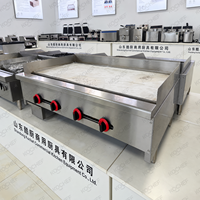 Plaque de cuisson au gaz commerciale en acier inoxydable de qualité alimentaire, 48 pouces, épaisseur de plaque de 20 mm, pour restaurant et cuisine de traiteur