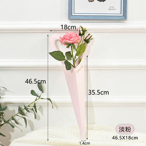 10 unids/bolsa <span class=keywords><strong>amor</strong></span> melocotón mango Mini caja de papel rosa única caja de flores en forma de corazón ramo de flores tienda Floral - Product Image 6