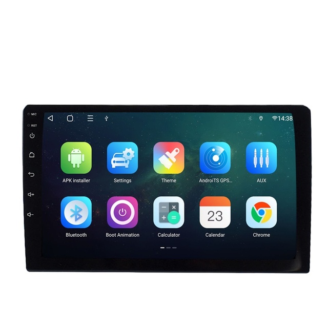 Octa-core 7 Inch IPS Screen 2gb 32gb Android 12 2 Din Car Multimedia Head Unit for Royota Avensis/mitsubishi Pajero